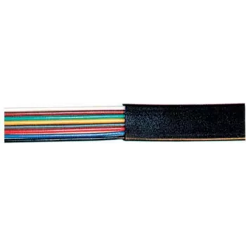 ShiverPeaks 76109-SP CAT6 U/UTP Flachnetzwerkkabel 100 m Schwarz
