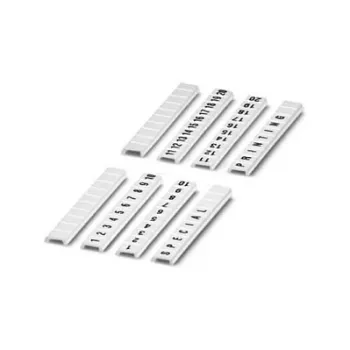 Phoenix Contact Klemmenmarker ZB 4 mm Weiß L1-N 10er-Pack