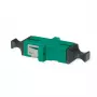 Telegärtner Modular Input Keystone Module RJ45 Cat.6A Geschirmt Grün 1 Port