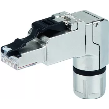 Telegärtner J00026A4114 RJ45 Cat6A Edelstahl geschirmter Feldkonfektionierbarer Stecker T568A