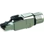 Telegärtner MFP8 IE Cat.6A RJ45 Stecker, feldkonfektionierbar, werkzeuglos, geschirmt, AWG24-26/27, T568B, J00026A5003