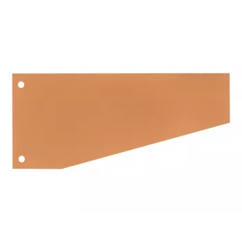 WEKRE Registraturstreifen Orange 100 Stück A4 4-Loch