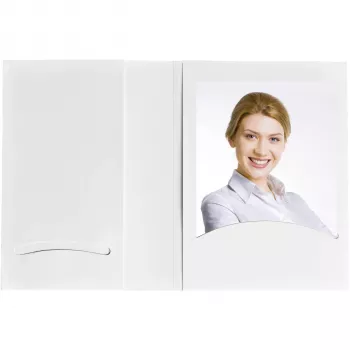 DAIBER 9154G Portrait-Fototaschen mit CD-Archiv, 10x15 cm, Weiß, 100er-Pack