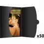 DAIBER 09024 Fotohüllen Schwarz 20x30cm 20er-Pack