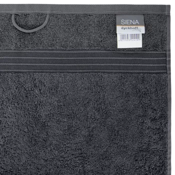 Dyckhoff Siena Duschtuch Anthrazit 70 x 140 cm
