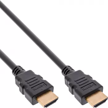 Kindermann HDMI 2.1 Kabel, 2m (St/St) - Ethernet - Schwarz (K-17902A)