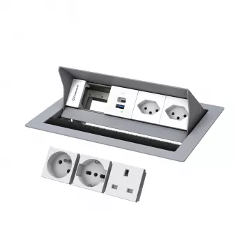 Kindermann CP Standard² 4-fach 2x Schuko/USB INT 7492IN1172
