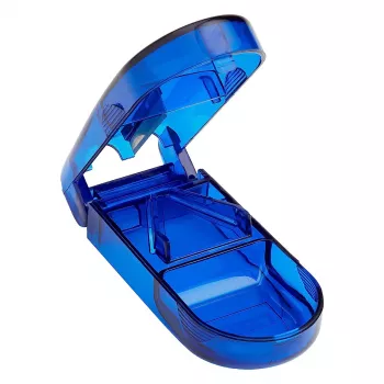 First Aid Only Tabletten-Teiler Blau
