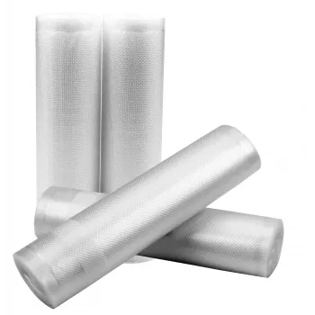 AddLiving Vakuumierfolie M - 4er-Pack 22 x 300 cm Vakuumbeutel Sous-Vide geeignet