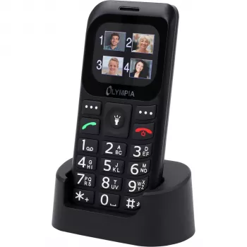 OLYMPIA Bella Plus Schreibmaschine manuell - Tragbare QWERTY-Schreibmaschine mit integriertem Tragekoffer, Schwarz