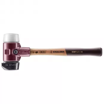 HALDER SIMPLEX Weichschonhammer 60 mm Gummi / Superplastik
