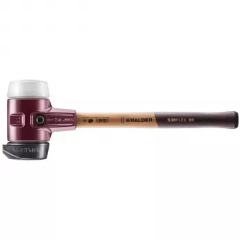 HALDER SIMPLEX Weichschonhammer 80 mm Gummi / Superplastik