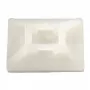HellermannTyton MB4CA Weißer Kabelclip 100 Stück (MB4CA-PA66-NA-C1)