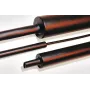 HellermannTyton 323-20300 Schrumpfschlauch, Schwarz, 3,2 mm Durchmesser, 1,2 m Länge, 10 Stück