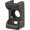 HellermannTyton KR6G5-PA66-BK (100) Schraubbare Befestigungsbasis für Kabelbinder, Schwarz, 100 Stück