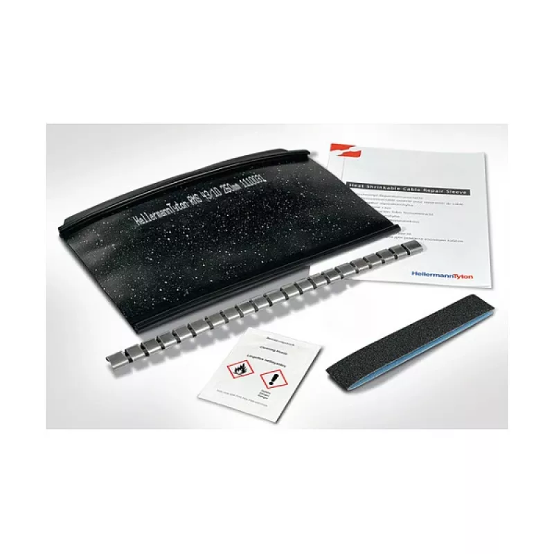 HellermannTyton 450-20001 Heat Shrink Tubing - Schwarz - 50 cm - 43 mm - 10 mm - 1 Stück