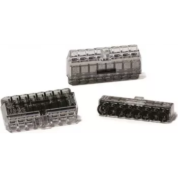 HellermannTyton HelaGuard Kabelverschraubung M32 - Transparent/Schwarz - Polycarbonat - IP68