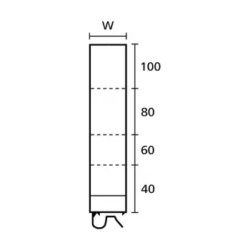 HellermannTyton 181-10020 Kabelbinderhalterung - Schwarz - ABS - 14 mm