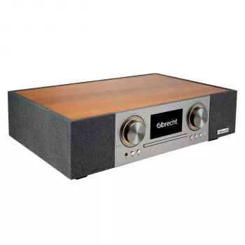 Albrecht DR 1000 All-in-One Soundsystem mit Internetradio, DAB+, FM, CD, Bluetooth, Wi-Fi