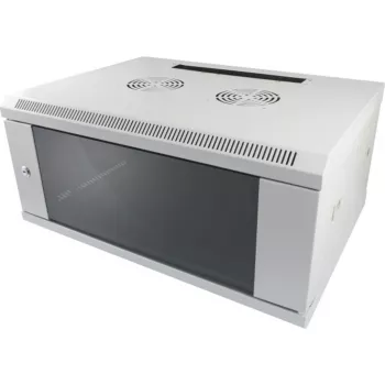 ALLNET ALL-SMC6627GREY 1U 14-Slot Rack Mount Chassis für Media Converter Module, Grau