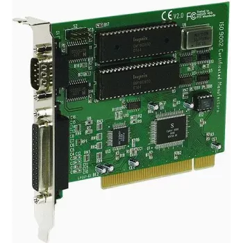 Synergy21 ALL1085 PCI Parallel-/Seriell-Adapterkarte - 1x Parallel DB25 + 2x Seriell DB9
