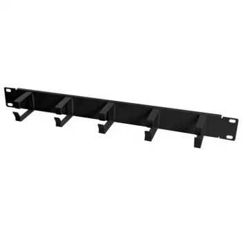 ALLNET ALL-S0002032 Shelf Accessories - 19-Zoll 1U Rack-Montage-Kit für ALL-S0002030 Switch, Schwarz