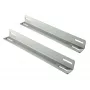 ALLNET ALL-S0002110 19-Zoll Rack-Schienenset, verstellbar 400-600 mm, schwarz, 1 Paar