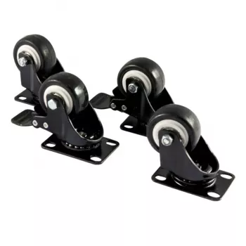ALLNET 19 inch Zubehör Rollensatz (Rollen), 75 mm Höhe, für SNB Serie