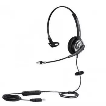 ALLNET 8805-8.1MS - Headset - Kopfbügel - Büro/Callcenter - Schwarz - Monophon - Kabelgebunden