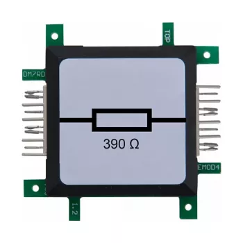 ALLNET ALL-BRICK-0561 PROFIBUS Abschlusswiderstand, 390 Ohm, Hutschienenmontage, Grau
