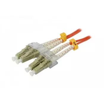 SYNERGY21 Fiber Optic Patch Cable 10 m OM2 LC Duplex Orange