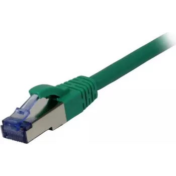 SYNERGY21 Patchkabel RJ45 CAT6A 500MHz 10m Grün S-STP S/FTP Component Getestet AWG26