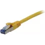SYNERGY21 Patchkabel RJ45 - CAT6A 500MHz - 10m - Gelb - S/FTP (S-STP) - GHMT zertifiziert
