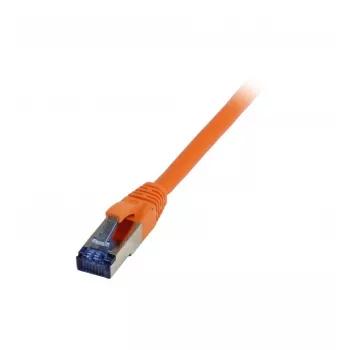 Synergy 21 Patchkabel RJ45 CAT6A 500MHz 10m Orange S-STP S/FTP TPE Superflex AWG26 - Netzwerkkabel