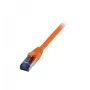 Synergy 21 Patchkabel RJ45 CAT6A 500MHz 10m Orange S-STP S/FTP TPE Superflex AWG26 - Netzwerkkabel