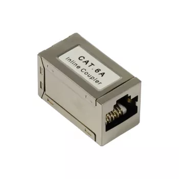 SYNERGY21 CAT6A RJ45 Kupplung Buchse-Buchse Slim Line Geschirmt