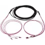 SYNERGY21 Glasfaser-Trunkkabel U-DQ ZN BH 4G 50/125 LC/LC OM4 150m Trommel - Multimode-Faser