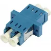 SYNERGY21 LC-LC Duplex Multimode OM2 Glasfaseradapter, Keramikhülse, PVC, Blau