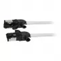 Synergy21 Patchkabel RJ45, CAT6A 500MHz, 1,5m, Weiß, S/FTP, Slimline Rund d=4,5mm, TPE/LSZH (Superflex), AWG28, mit CAT7-Rohstecker, drehbarer Stecker