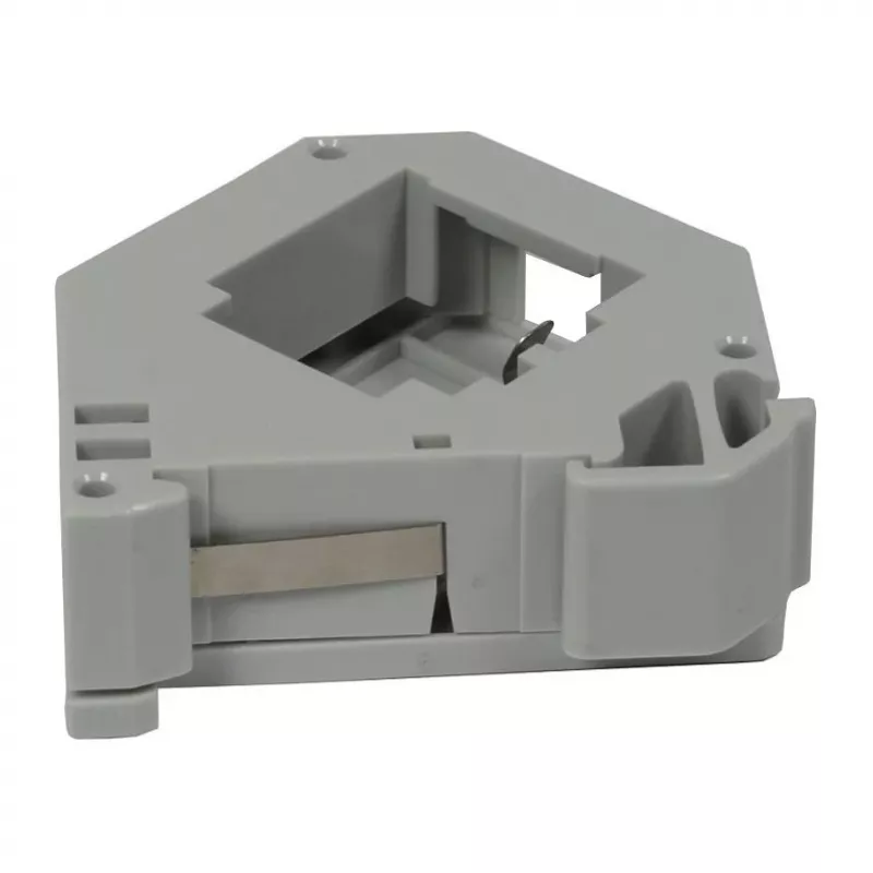 Synergy 21 S215416 Keystone DIN-Schienen-Modulträger für 1x TP-Modul, Grau