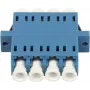 SYNERGY21 Fibre Optic Coupler LC-LC Quad Singlemode OS2 Blue PVC