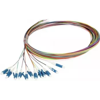 Synergy 21 S215475V2 Fiber Optic Pigtail 2 m LC/UPC OS2 12-Pack Colored