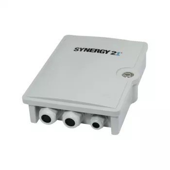 SYNERGY21 FTTH Wandgehäuse, IP55, 1x Eingang/24x Ausgang 2mm oder 2x Ausgang 4-12mm