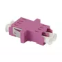 Synergy 21 S215424 LC Duplex OM4 Glasfaser-Patchkabel 1m Violett PVC