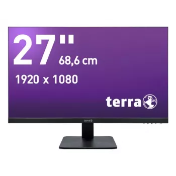 WORTMANN AG TERRA LCD/LED 2727W V3 IPS 27 Zoll Full HD Monitor Schwarz HDMI/DP/USB-C, GREENLINE PLUS