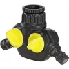 Kärcher 45° Knotenverbinder 1/2 Zoll für Rain System - Schwarz/Gelb (2.645-199.0)