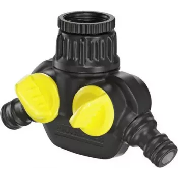 Kärcher 45° Knotenverbinder 1/2 Zoll für Rain System - Schwarz/Gelb (2.645-199.0)