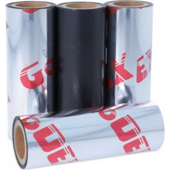 Godex Thermal Transfer Ribbon Wax/Resin Black 57mm x 74m (265.057.074.4.05)