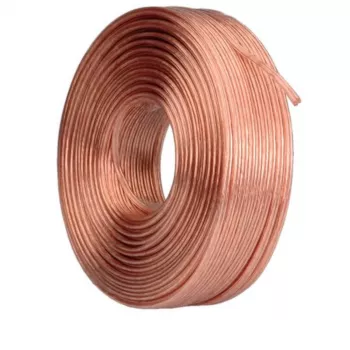 VALUE Secomp VALUE Lautsprecherkabel 100 m - blanke Leiter zu blanken Leitern - 2x0,75 mm² - transparent
