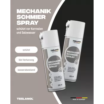 Teslanol Mechanical Lubricant Spray 200ml
